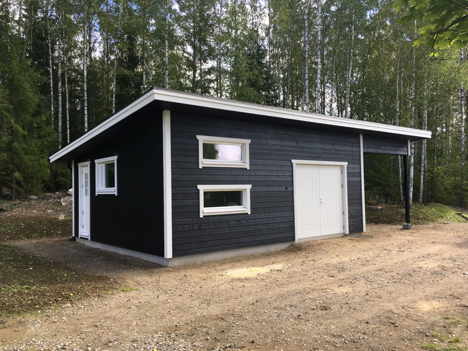 Autotalli / varasto / autokatos